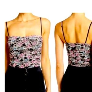 AFRM Floral print bodysuit